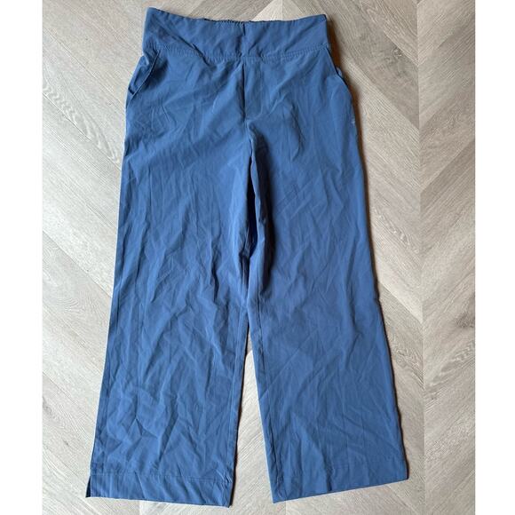 Soybu Women's Blue Tech Pants M Medium Hybrid Career Stretch Pockets Lightweight - Picture 1 of 9